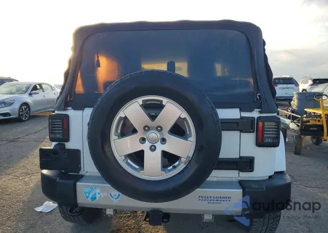 2012 Jeep Wrangler Sahara из США, поврежденный, VIN 1C4AJWBGXCL161294